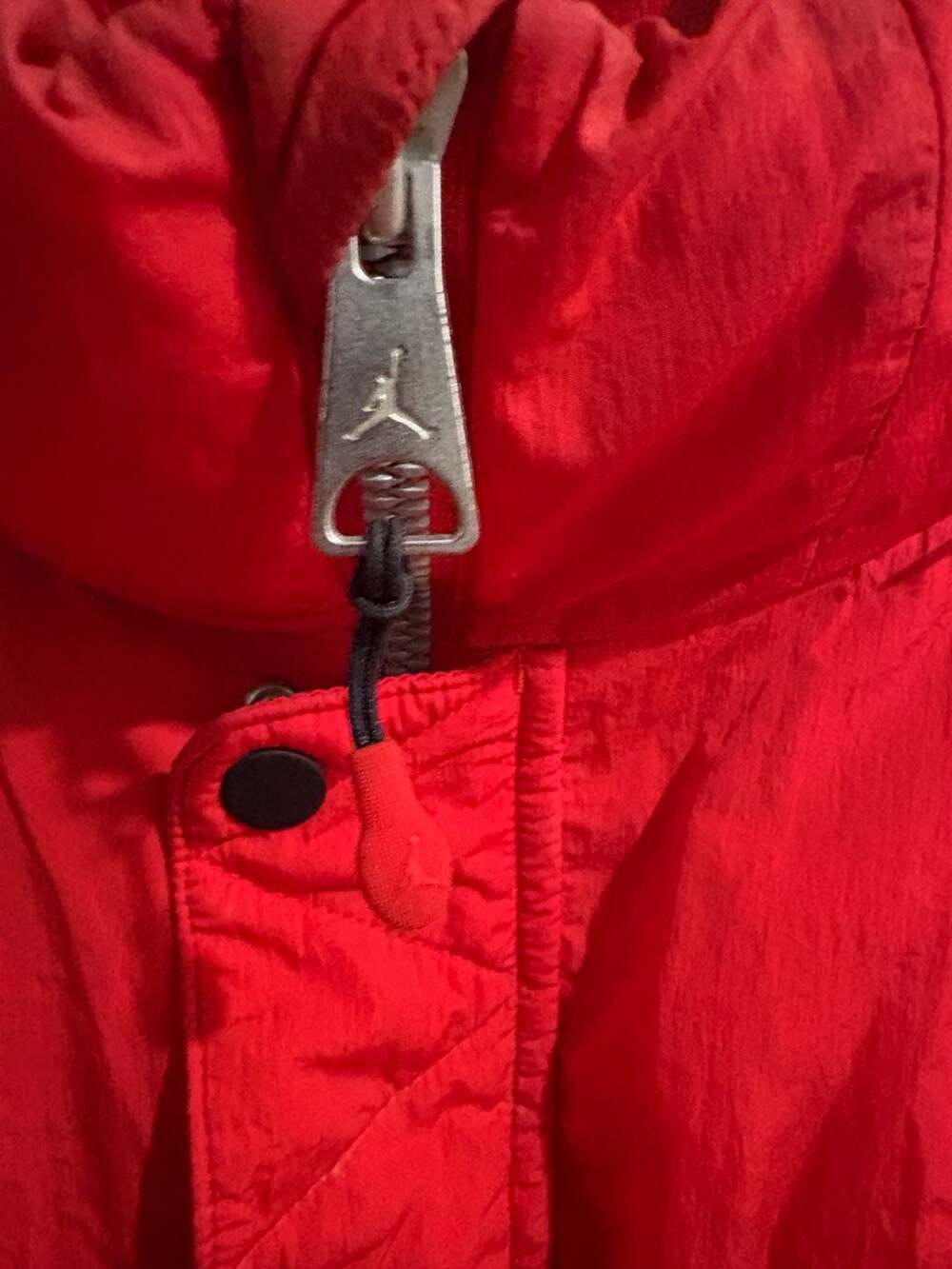 Jordan Puffer Jacket Red - Picture 7 of 8